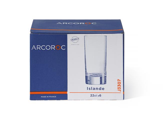 Vysoký pohár Islande, Arcoroc, 360 ml, 0,36L, 6 ks, ø64x(H)170mm – Obrázok 9