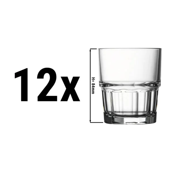 (12 kusov) vodné sklo - CASABLANCA - 200 ml