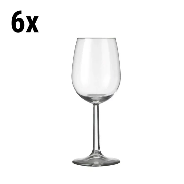 (6 kusov) pohár na víno - ESPRIT - 230 ml - priehľadný