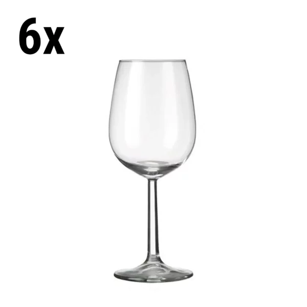 (6 kusov) pohár na víno - ESPRIT - 350 ml - priehľadný
