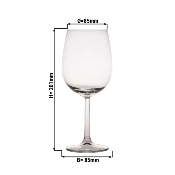 (12 kusov) pohár na víno - ESPRIT - 450 ml - priehľadný - Image 3