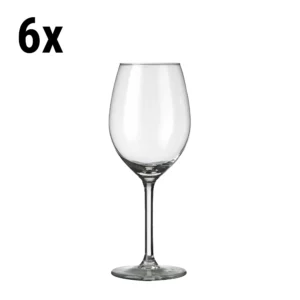 (6 kusov) pohár na víno - ESPRIT - 410 ml - priehľadný