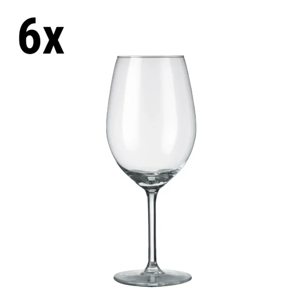 (6 kusov) pohár na víno - ESPRIT - 530 ml - priehľadný