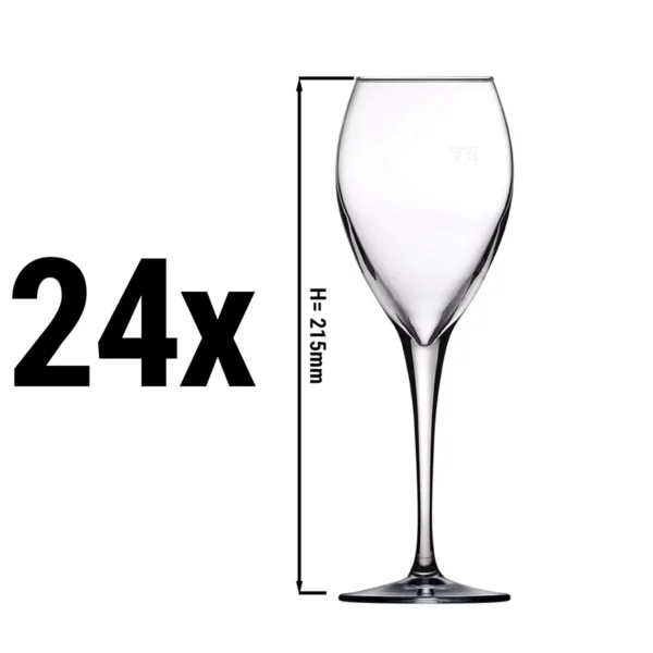 (24 kusov) pohár na červené víno - Perception - 260 ml - kalibrované