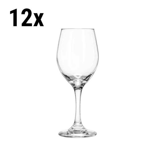 (12 kusov) Pohár na víno - Perception - 325 ml - Priehľadné