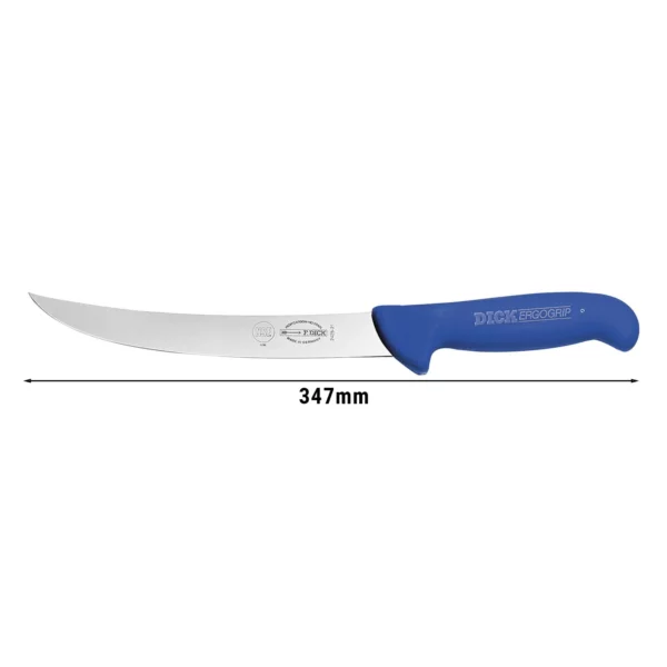 F. DICK nôž na kožu 21 cm, modrá rukoväť (štandardná)