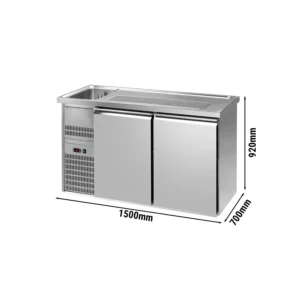 Pivný bar - 1550x700mm PREMIUM PLUS - 2 dv