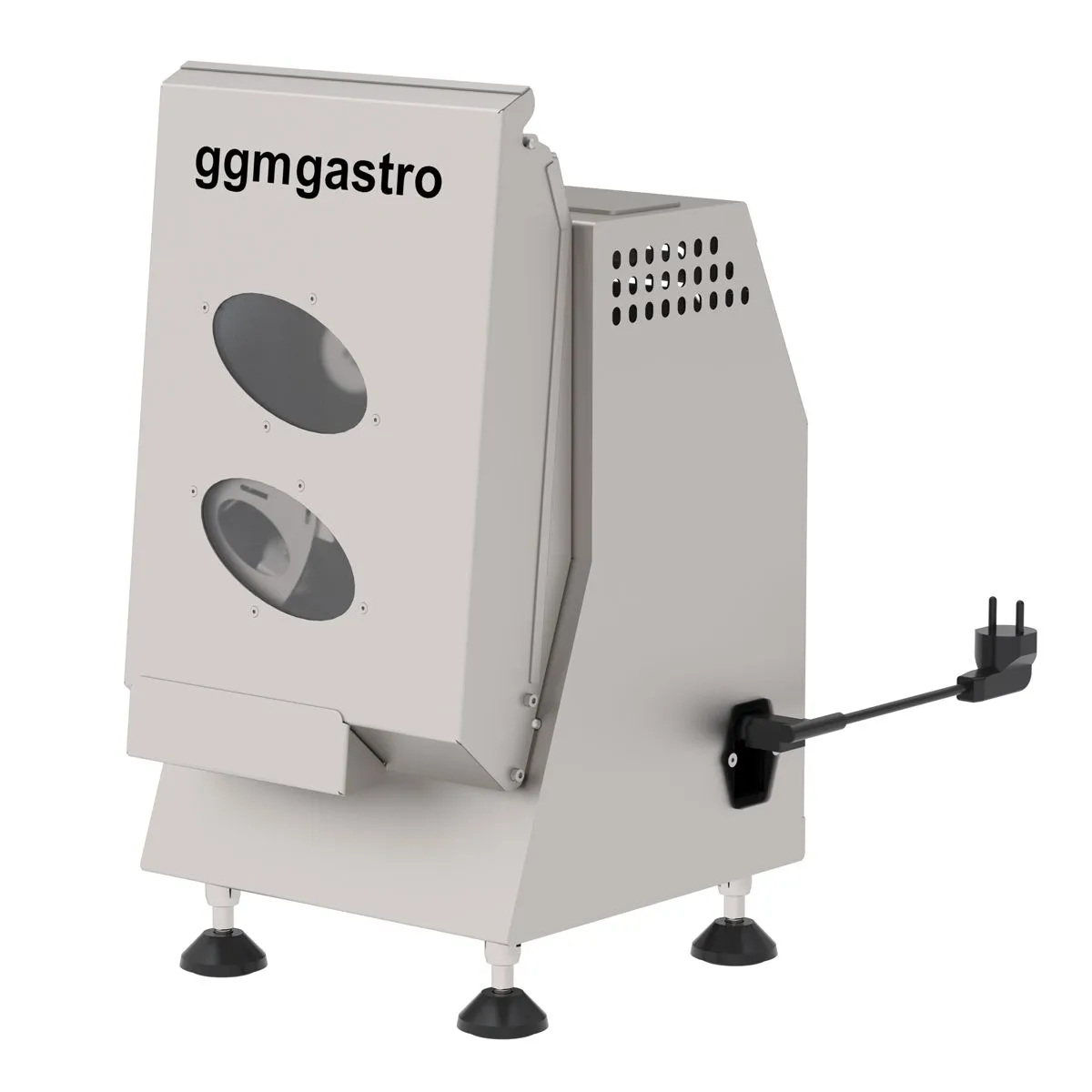 Rotačný robot na ostrenie nožov na kebab