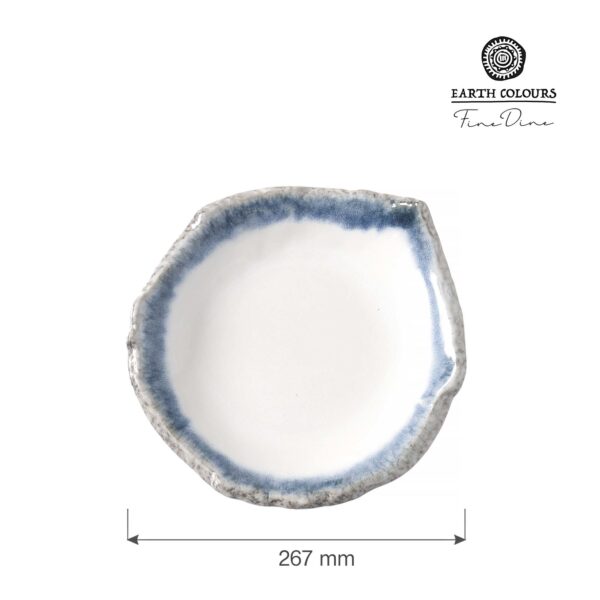 Hodvábna hlboká prezentačná misa, 267 mm