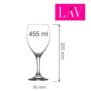 Empírový pohár na víno 455 ml