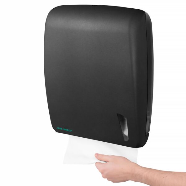 VZDUCHOVÝ VLK | Zásobník papierových utierok - na 750 utierok - ABS plast - antracit - Image 5