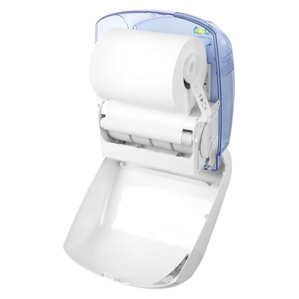 VZDUCHOVÝ VLK | Zásobník na uteráky v rolkách Autocut - ABS plast - biely - Image 4