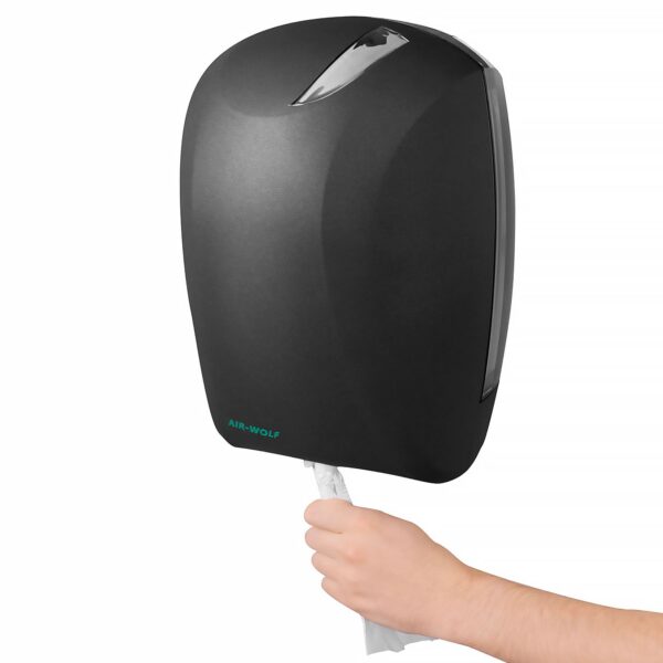 VZDUCHOVÝ VLK | Zásobník na uteráky v rolkách - ABS plast - antracit - Image 5