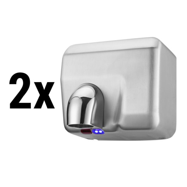 (2 kusy) nerezový sušič rúk - mat - Image 4