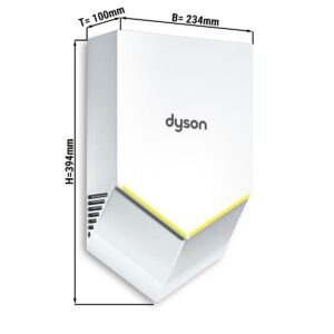 (2 kusy) DYSON | Sušič rúk s infračerveným senzorom - biely