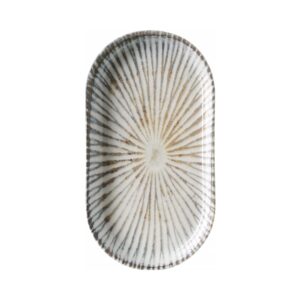 Ammonitový oválny tanier 200 x 110 mm