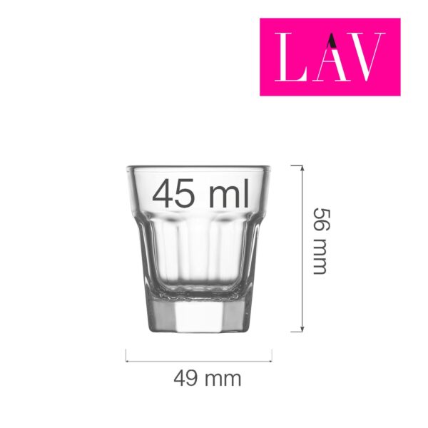 Pohár na likér Aras 45 ml