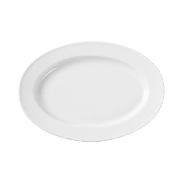 Bianco oválny tanier, 340x240mm - Image 7
