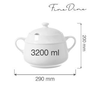 Bianco polievková misa, 3200 ml