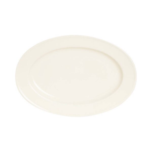 Krémová oválna miska, 290x200 mm - Image 8