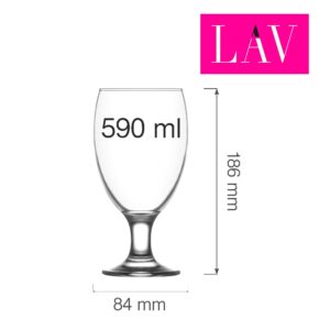 Empírový pohár na ľadový čaj 590 ml