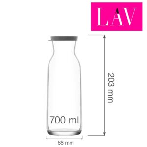 Karafa s vrchnákom Fonte 0,7l