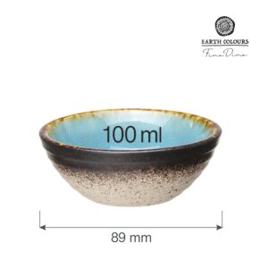 Lazur dip miska, 89 mm