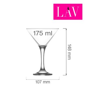 Misket pohár na martini 175 ml