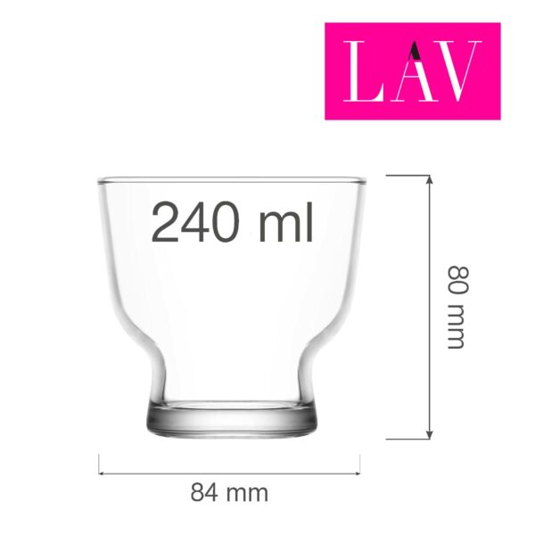 Petit zmrzlinový a dezertný pohár 240 ml