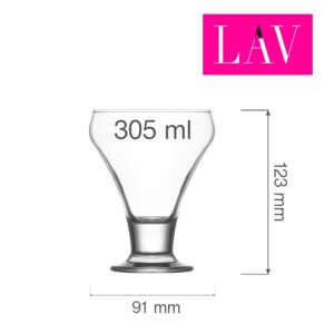Mrazivý zmrzlinový a dezertný pohár 305 ml, LAV