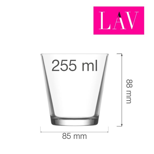 Hera pohár na whisky 255 ml, LAV