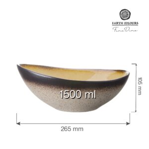 Topaz oválna misa, 240 mm
