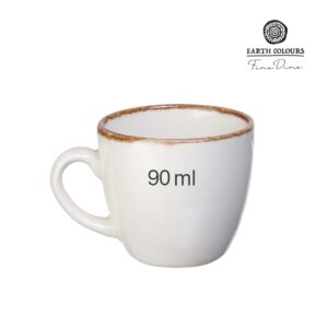 Vanilková šálka na espresso, 75 ml