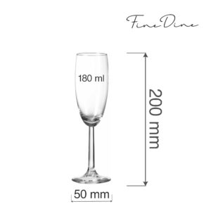 Pohár Banketová flauta Volare, 180 ml