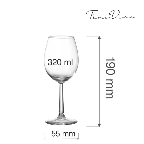 Pohár na víno Volare Banquet, 320 ml - Image 2