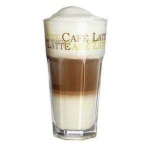 POHÁRE S POTLAČOU LATTE MACHIATO
