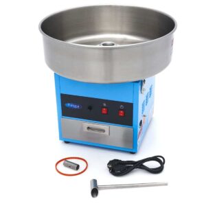 Stroj na cukrovú vatu – Ø 52 cm – modrý Maxima 09506001