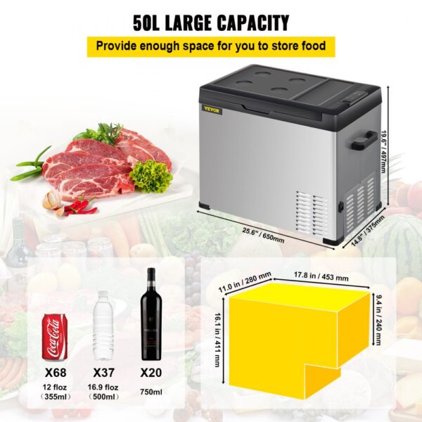 Prenosná kempingová chladnička 50l - Image 3