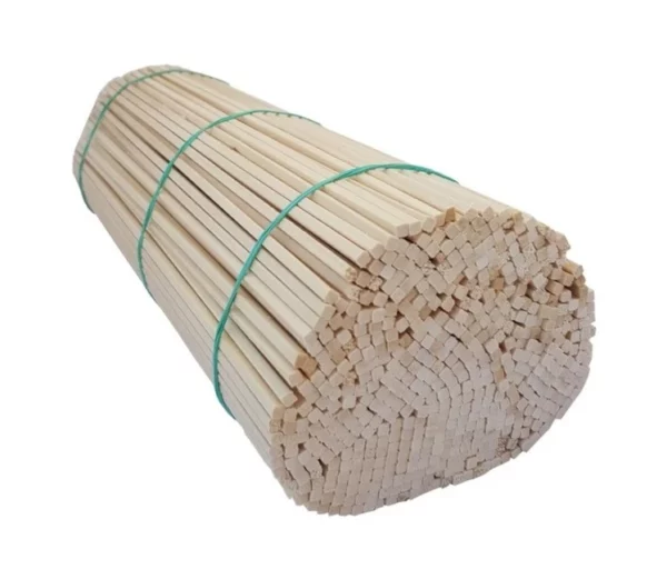 Špajľa hranatá 30 cm × 4 mm drevená 500ks
