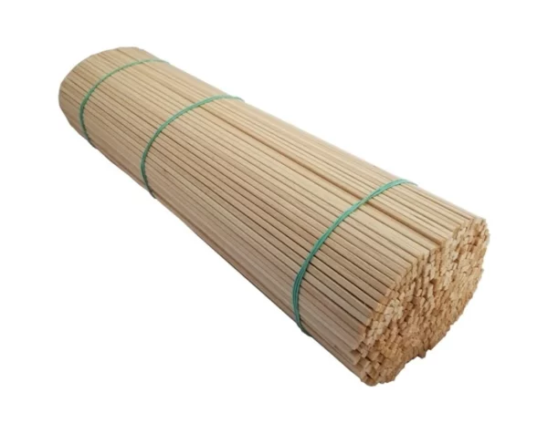 Špajľa hranatá 40 cm × 4 mm drevená