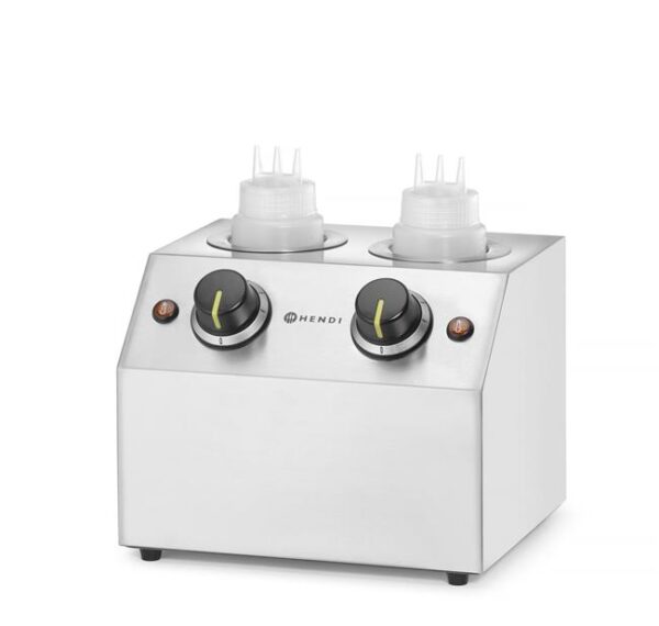 Dvojitý ohrievač na čokoládu, HENDI, 1,3L, 220-240V/400W, 270x223x(H)282mm - Image 2