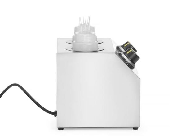 Dvojitý ohrievač na čokoládu, HENDI, 1,3L, 220-240V/400W, 270x223x(H)282mm - Image 3