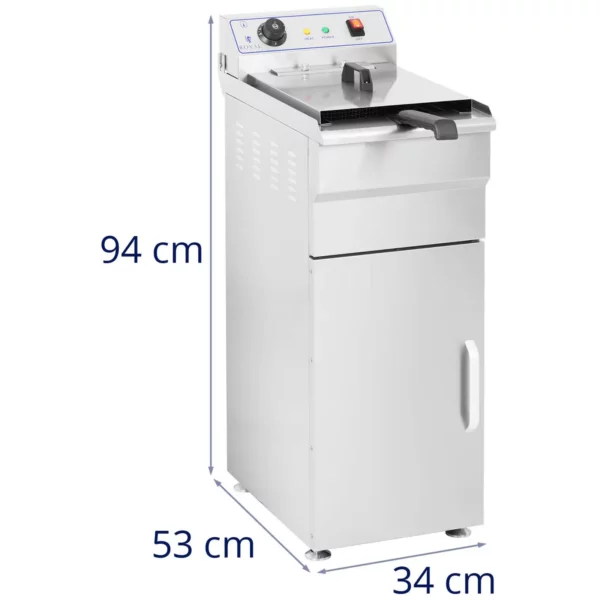 Elektrická fritéza - 16 l - so skrinkou - Image 10