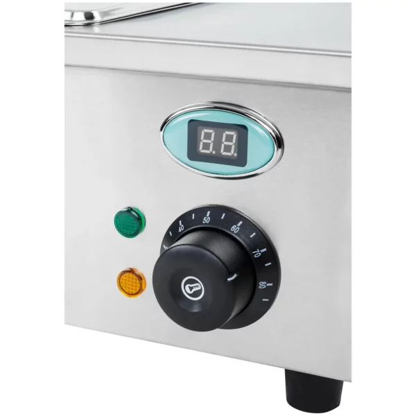 Bain Marie - 3 x GN - 1/2 - vypúšťací kohútik - Image 6