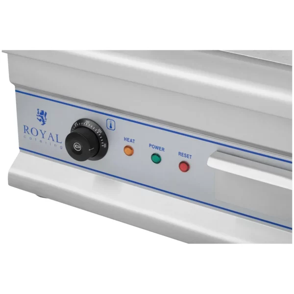 Grilovacia platňa - dvojitá - elektrická - 75 cm - hladká - 2 x 3 200 W - Image 5