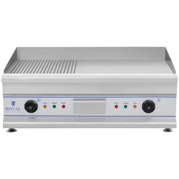 Grilovacia platňa - dvojitá - elektrická - 75 cm - hladká/ryhovaná - 2 x 3 200 W - Image 4