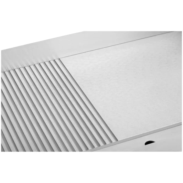 Grilovacia platňa - dvojitá - elektrická - 75 cm - hladká/ryhovaná - 2 x 3 200 W - Image 6