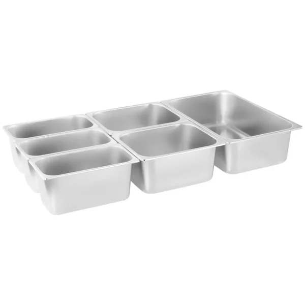 Bain Marie - 6 GN - s nadstavcom na mäso a vypúšťacím kohútikom - Image 7