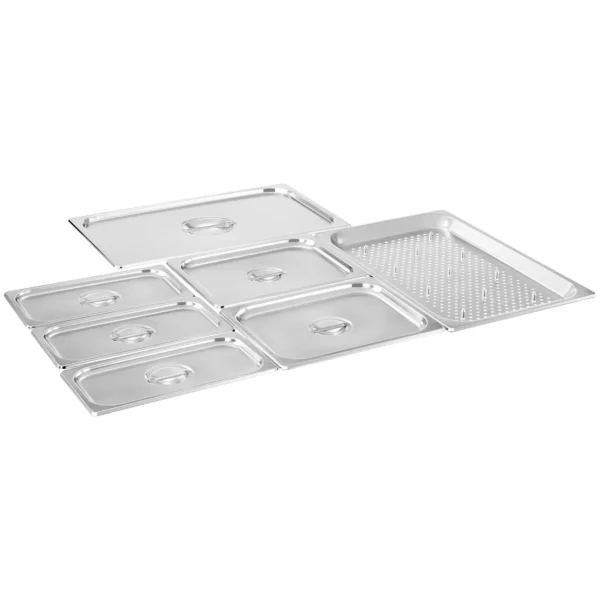 Bain Marie - 6 GN - s nadstavcom na mäso a vypúšťacím kohútikom - Image 8