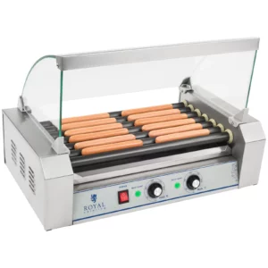 Gril na párky - na hotdogy - 1 400 W - 12 párkov